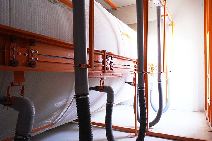 Rotary Drum Filter for Textile Humidification System